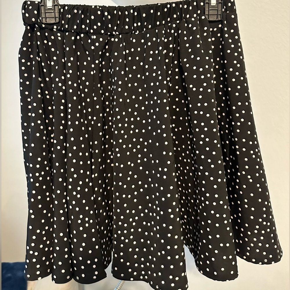 Polka Dot Skater Skirt